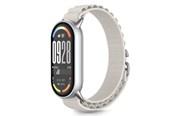 Smartklokke - Tilbehør - Tech-Protect Nylon Pro Strap for Xiaomi Smart Band 8 / 9 / 10 / NFC - Beige - 5906302331444