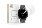 Mobil - Beskyttelsesglass - Tech-Protect Glass Fit+ 2-pack Tempered Glass for Samsung Galaxy Watch 8 44mm - Clear - 5906302331499
