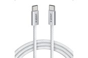 USB - Anker Zolo USB-C to USB-C Cable (1m 240W) - White - A8060H21