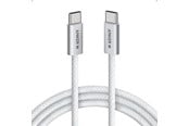 USB - Anker Zolo USB-C to USB-C Cable (1.8m 240W) - White - A8060H22