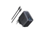 Mobil - Adaptere og ladere - Anker Nano Charger (70W 3 Ports - Incl. Cable)  - Black - B121A311