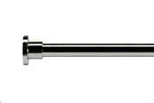 Baderomstilbehør - Croydex Superline dusjforhengsstangsystem - AD119041