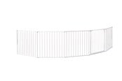 Babyutstyr - BabyDan Flex XXL sikkerhedsgitter hvid 278-350 cm - 501009