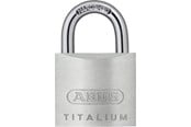 Sikkerhetsutstyr - ABUS 54TI/50 - Padlock - Silver - 80608