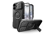 Mobil - Deksel og etui - Tech-Protect Kevlar MagSafe Case for iPhone 17 - Black - 5906302331611