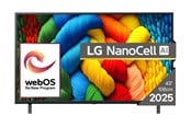 Flatskjerm-TV - LG 43" Flatskjerm-TV 4K NanoCell 43NANO80A3B 43 4K Ultra HD - 43NANO80A3B