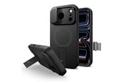 Mobil - Deksel og etui - Tech-Protect Kevlar Aura MagSafe Case for iPhone 17 Pro Max - Black - 5906302331680