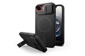 Mobil - Deksel og etui - Tech-Protect Kevlar Aura MagSafe Case for iPhone 16e / 17e - Black - 5906302331697