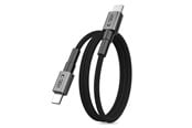 USB - Tech-Protect Ultraboost DNA MagTwist USB-C PD Cable 100W / 5A 100 cm - Gray - 5906302331864