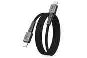 USB - Tech-Protect Ultraboost DNA MagTwist USB-C PD Cable 100W / 5A 200 cm - Gray - 5906302331871