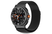 Smartklokke - Tilbehør - Tech-Protect MilaneseBand for Samsung Galaxy Watch 40/44/46 mm - Black - 5906302331888