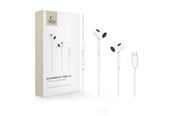 Hodetelefoner - Tech-Protect Ultraboost Core G2 USB-C Headphones - White - 5906302332311