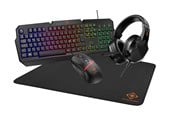 Tastatur - Deltaco Gaming Set-up Kit (Headset Keyboard - Gamingtastatur - Engelsk (USA) - 4222441