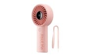 Nødlader - Jisulife Handheld Fan Life4 3600mAh Portable USB Fan - Pink Nødlader - Rosa - 3600 mAh - 6975061536758