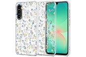 Mobil - Deksel og etui - Tech-Protect FlexAir+ Case for Samsung Galaxy A17 4G / 5G - Daisies with Leaves - 5906302332496