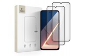 Mobil - Beskyttelsesglass - Tech-Protect Glass Fit+ 2-pack Tempered Glass for Xiaomi Poco M7 - Black - 5906302332625