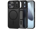 Mobil - Deksel og etui - Tech-Protect Matt MagSafe Case for iPhone 17 Pro - Matte Black - 5906302332960