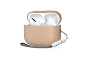 Mobil - Deksel og etui - Tech-Protect Silicone Case for AirPods Pro 3 - Beige - 5906302333035