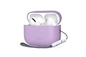 Mobil - Deksel og etui - Tech-Protect Silicone Case for AirPods Pro 3 - Purple - 5906302333042