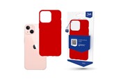 Mobil - Deksel og etui - 3mk Case for iPhone 14 Plus from the  Matt Case Series - Red - 5903108476645