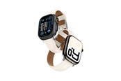 Smartklokke - Tilbehør - AmazingThing Class Band Leather Strap for Apple Watch 45 / 46 / 49 mm - Light Beige - TGL49WH