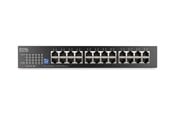 Switch/splitter - ZyXEL GS1100 Series GS1100-24ES - switch - slim - 24 ports - unmanaged - rack-mountable - GS1100-24ES-EU0101F