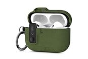 Mobil - Deksel og etui - Tech-Protect Slim Hook Case for AirPods Pro 3 - Green - 5906302333271