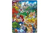 Puslespill - Larsen Puzzles Puzzle Grimm's Fairy Tales - 33 pieces Maxi (36.5x28.5 cm) Gulv - US24