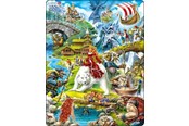 Puslespill - Larsen Puzzles Puzzle Folktale - 30 pieces Maxi (36.5x28.5 cm) Gulv - US23