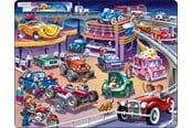 Puslespill - Larsen Puzzles Puzzle Cars - 58 pieces Maxi (36.5x28.5 cm) Gulv - US19