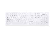 Tastatur - Cherry Contour MedicalKey AK-C8100 Sanitizable - Tastatur - Engelsk (USA) - Hvit - AK-C8100F-U1-W/US