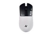 Mus - ATK Dragonfly A9 Air Lightweight Wireless Mouse - Shadow White - Gaming mus - Optisk - 5 - Hvit - 398082