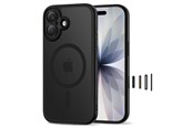 Mobil - Deksel og etui - Tech-Protect  Magpeak Magsafe CC Case for iPhone 17 - Matte Black - 5906302333547
