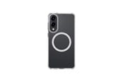 Mobil - Deksel og etui - AmazingThing Minimal Mag Case with Magnetic Ring for Samsung Galaxy S25 Edge - Transparent - S25EMMINCL