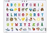 Puslespill - Larsen Puzzles Puzzle Learn the letters (29) - 29 pieces Maxi (36.5x28.5 cm) Gulv - LS829
