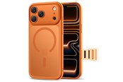 Mobil - Deksel og etui - Tech-Protect Magpeak Magsafe CC Case for iPhone 17 Pro Max -Matte Orange - 5906302333783