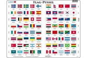 Puslespill - Larsen Puzzles Puzzle Flag-Puzzle - 80 pieces Maxi (36.5x28.5 cm) Gulv - L2
