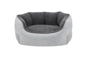 Hund - Bed Time Hundeseng BASSE 75x60x24 cm. Lysegrå - 24S-NLSF10-A12