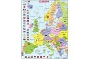 Puslespill - Larsen Puzzles Puzzle Europe (tall format) - 48 pieces Maxi (36.5x28.5 cm) Gulv - K2