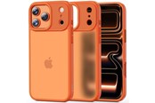 Mobil - Deksel og etui - Tech-Protect MagMat Case for iPhone 17 Pro - Orange and Matte - 5906302333967