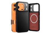 Mobil - Deksel og etui - Tech-Protect Kevlar Aramid MagSafe Case for iPhone 17 Pro Max - Black - 5906302334018