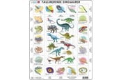 Puslespill - Larsen Puzzles Puzzle Fascinating Dinosaurs - 35 pieces Maxi (36.5x28.5 cm) Gulv - HL9