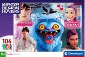 Puslespill - Clementoni K-Pop Demon Hunters 104 brikker - 21764