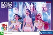 Puslespill - Clementoni K-Pop Demon Hunters 104 brikker - 21762