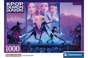 Puslespill - Clementoni K-Pop Demon Hunters - Compact 1000 brikker - 37121