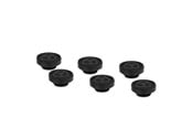 DIY Vannkjøling - Thermal Grizzly DeltaMate Plug - Black (6-Pack) - TG-DM-FIT-6009