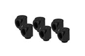 DIY Vannkjøling - Thermal Grizzly DeltaMate Rotary - 90° Black (6-P - TG-DM-FIT-6003