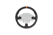 Spill - Tilbehør - Simagic ZS-330RR Rounded Steering Wheel Rim 330mm - SMG-RIM-ZS-330RR-S
