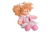 Dukker, Bamser & Utstyr - Bigjigs Fabric Doll Poppy - 28cm - BJD005