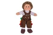 Dukker, Bamser & Utstyr - Bigjigs Fabric Doll Jack - 28cm - BJD045